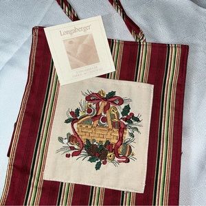 Longaberger Holiday 2005 Tote Bag New Without‎ Tag